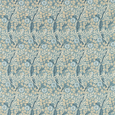 John Lewis Morris & Co. Sweet Briar Mineral/Linen Made to Measure Curtains or Roman Blind- Buy online at McGrocer
