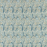 Morris & Co. Sweet Briar curtain in mineral linen, UK version