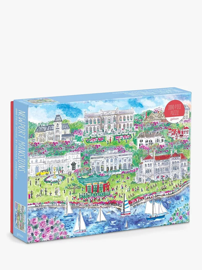 Galison Newport Mansions Jigsaw Puzzle 1000 Pieces, UK version