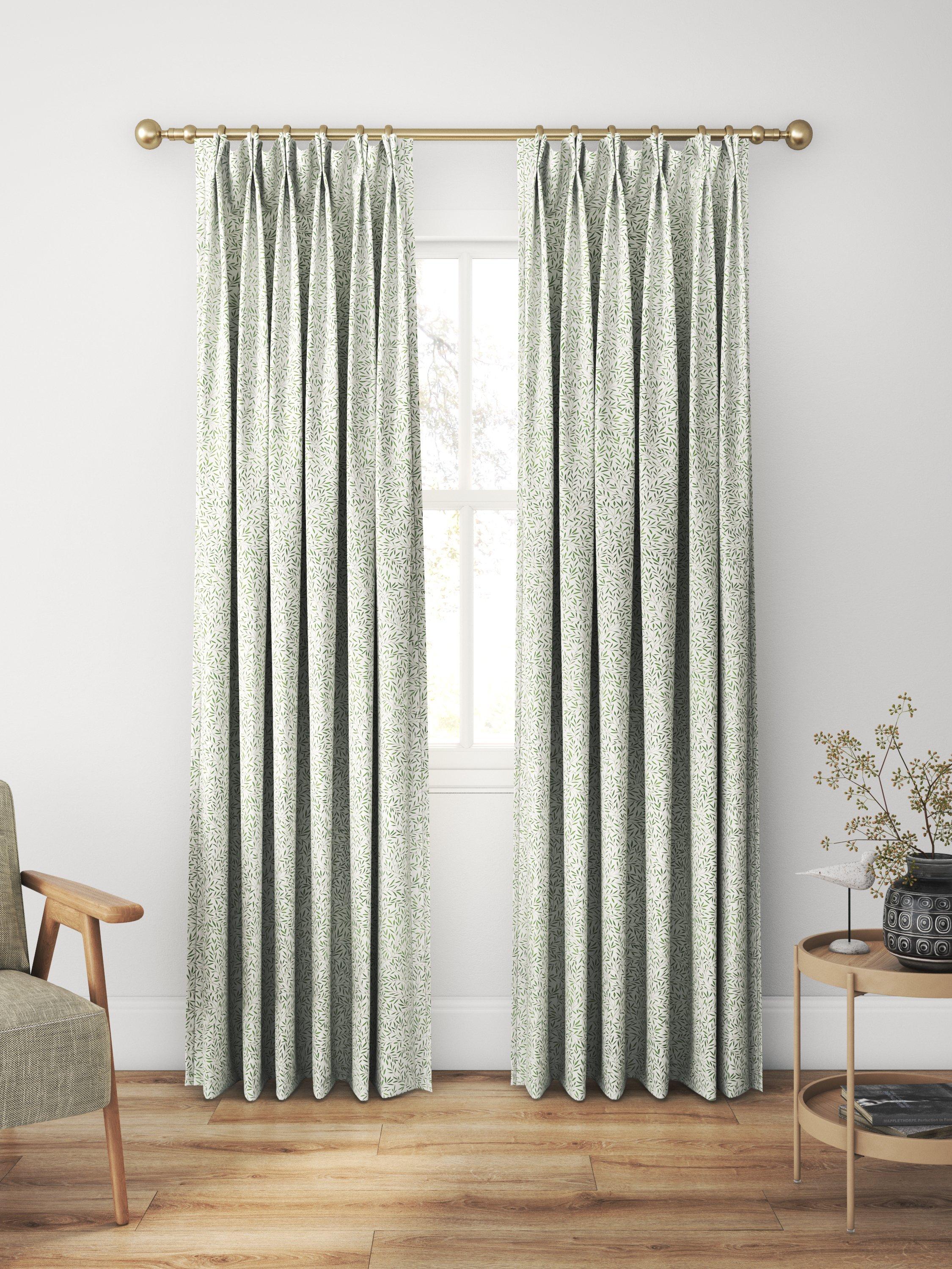 Morris & Co. Lily Leaf made-to-measure curtains (British brand)