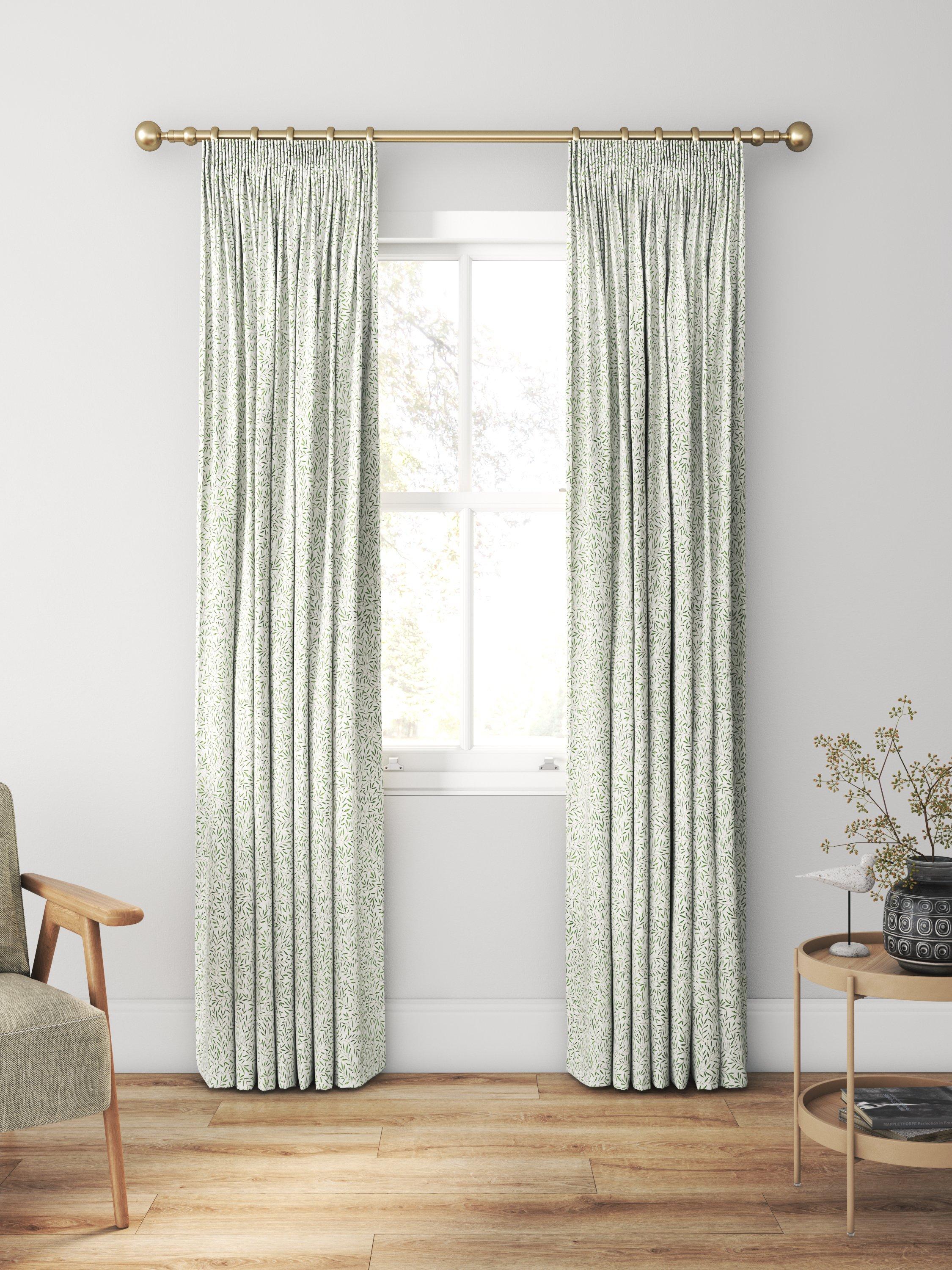 Morris & Co. Lily Leaf made-to-measure curtains (British brand)
