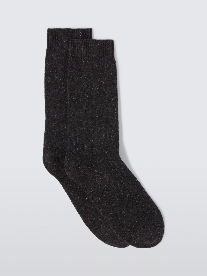 John Lewis wool silk blend ankle socks, one size, imported from the UK