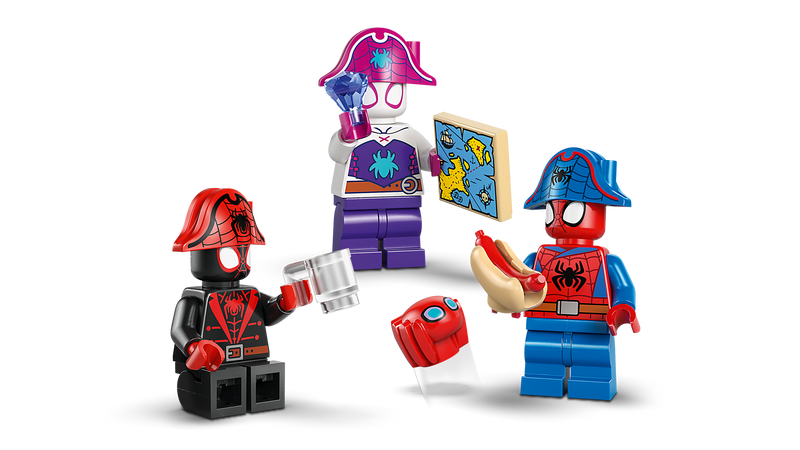 LEGO Marvel Team Spidey Pirate Ship building set with minifigures - British product