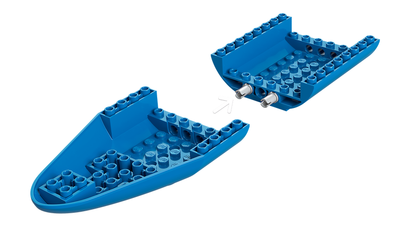 LEGO Marvel Team Spidey Pirate Ship building set with minifigures - British product