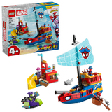 LEGO Marvel Team Spidey Pirate Ship building set with minifigures - British product
