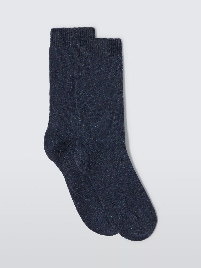 John Lewis Wool Silk Blend Ankle Socks