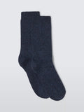 John Lewis Wool Silk Blend Ankle Socks