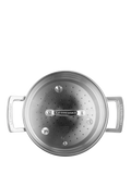 Le Creuset classic 3-ply stainless steel deep casserole and steamer set 20cm, UK version