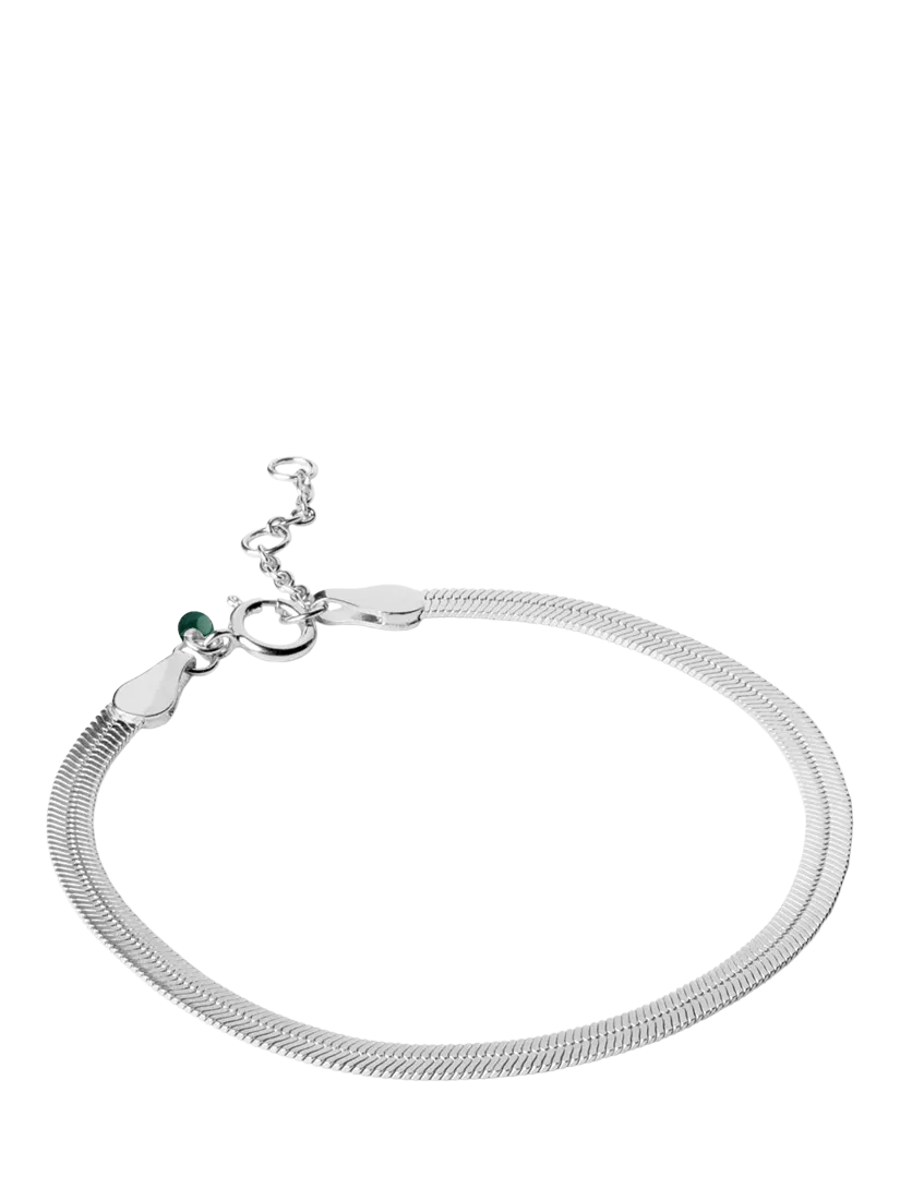 ENAMEL Copenhagen Caroline 18ct Gold Plated Chain Bracelet 15.5-17.5cm