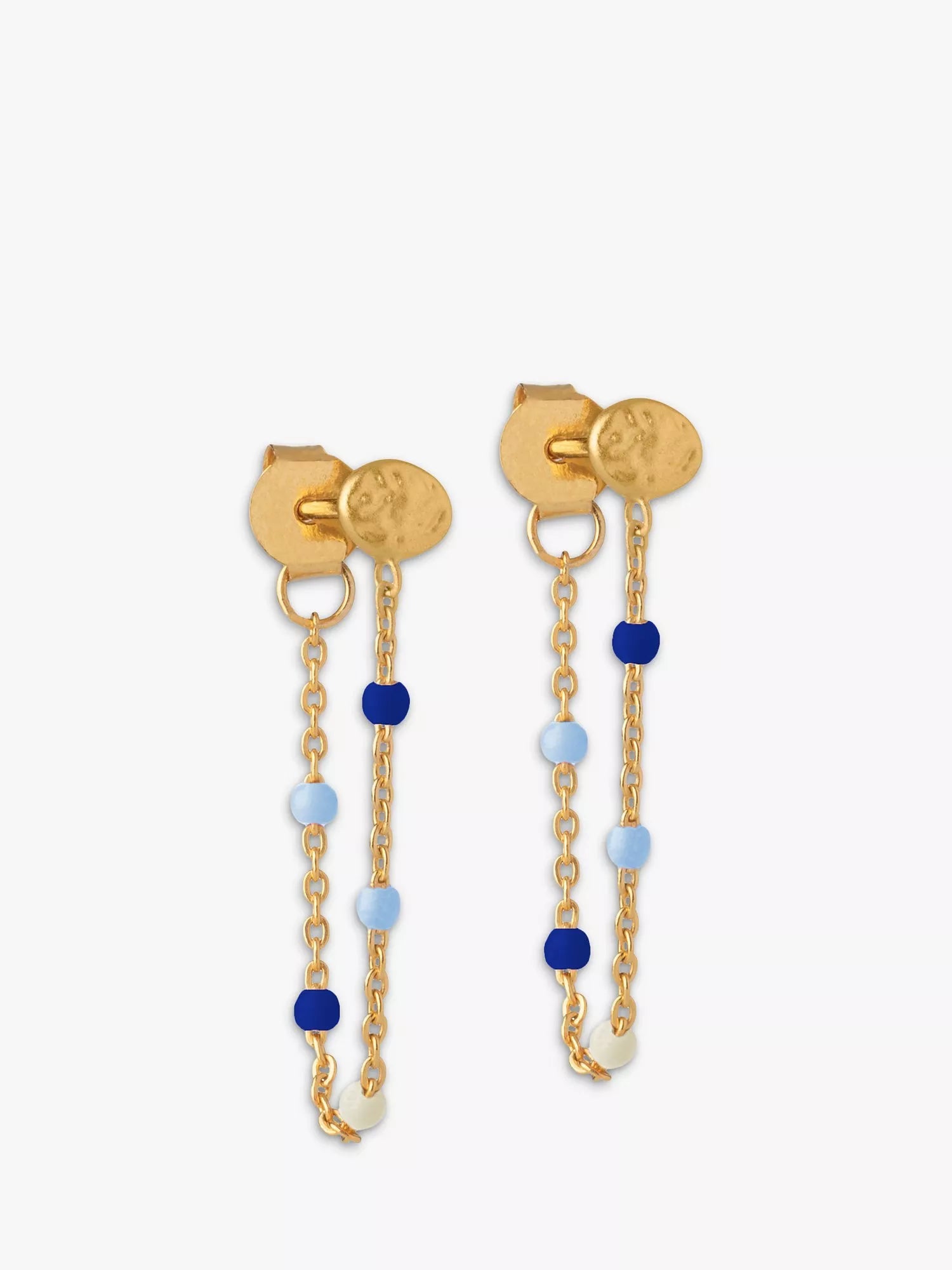 ENAMEL Copenhagen Lola Enamel Chain Drop Earrings