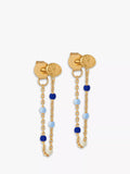ENAMEL Copenhagen Lola Enamel Chain Drop Earrings