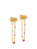 ENAMEL Copenhagen Lola Enamel Chain Drop Earrings