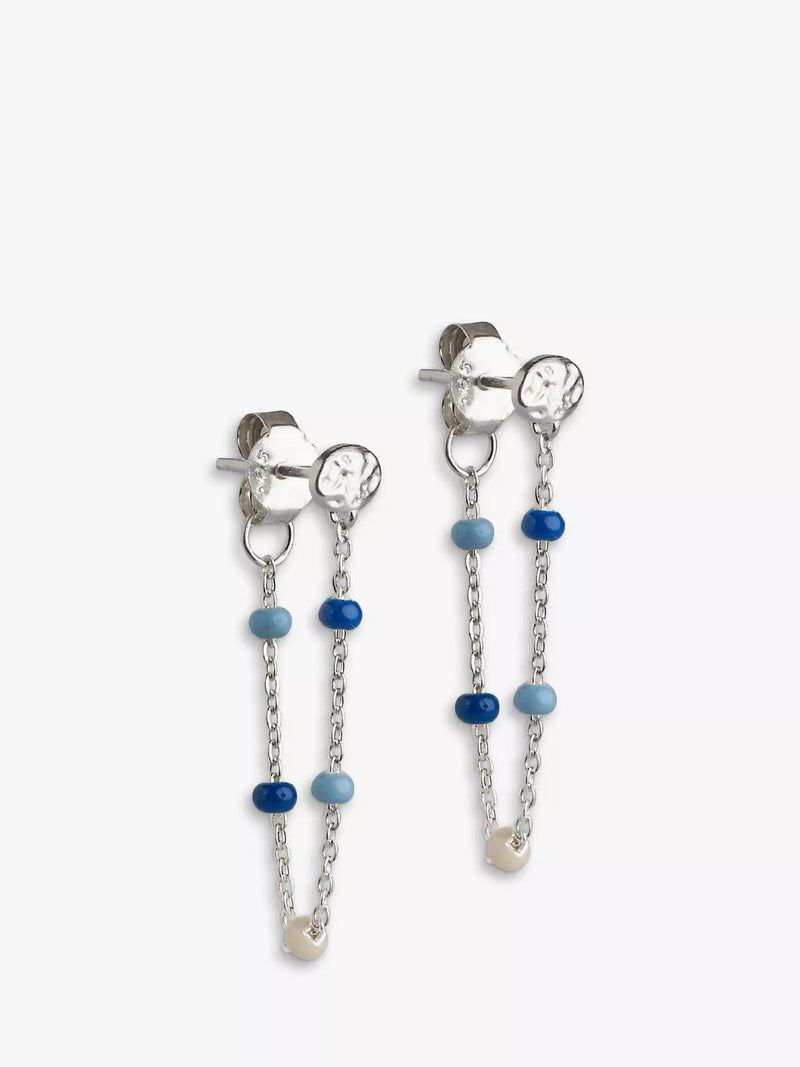 ENAMEL Copenhagen Lola Enamel Chain Drop Earrings