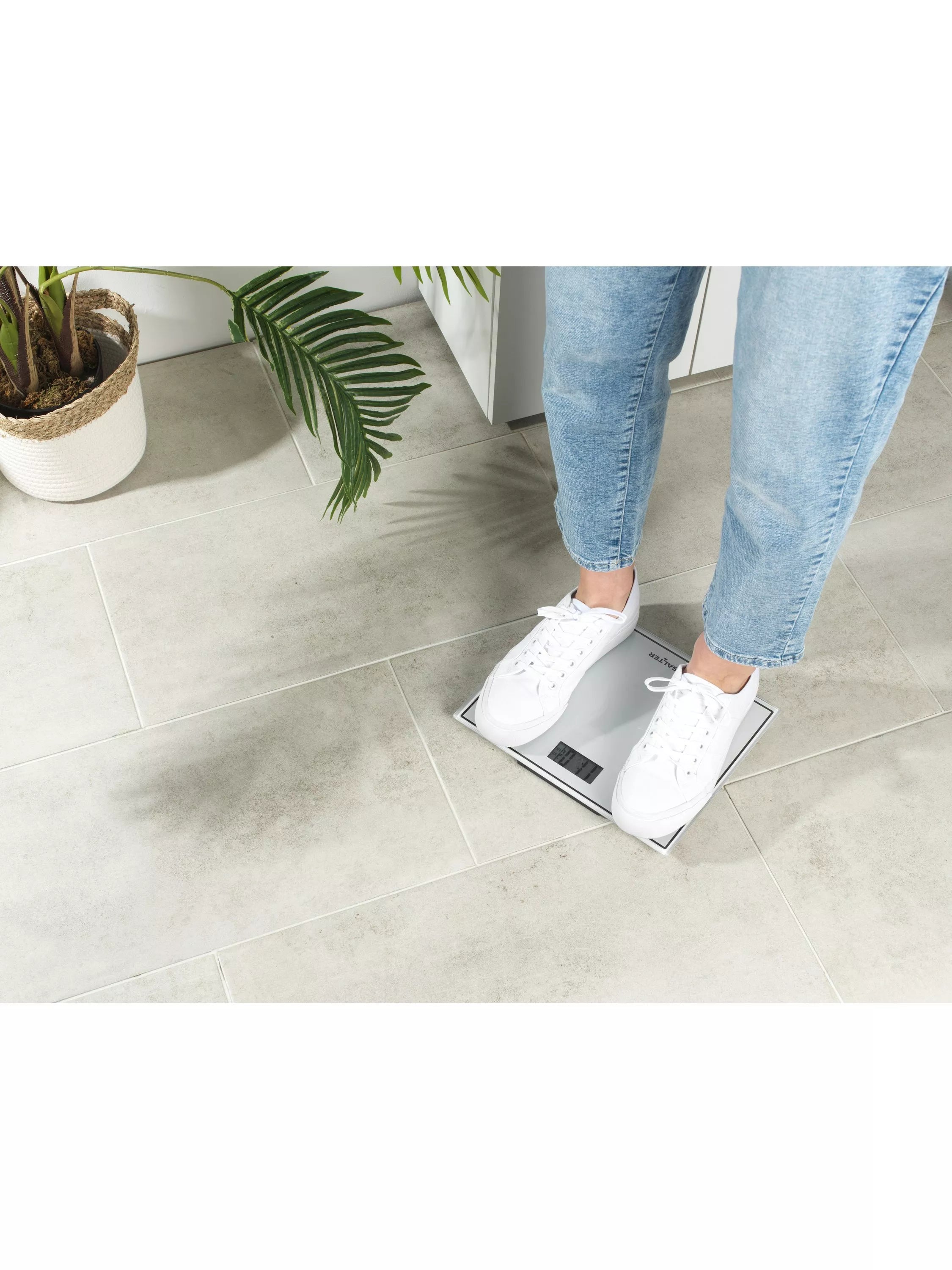 Salter compact digital bathroom scale (British brand)