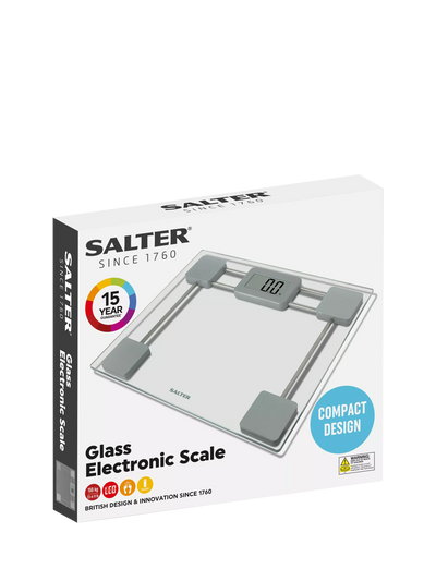 John Lewis Salter Glass Digital Bathroom Scale- Buy online at McGrocer