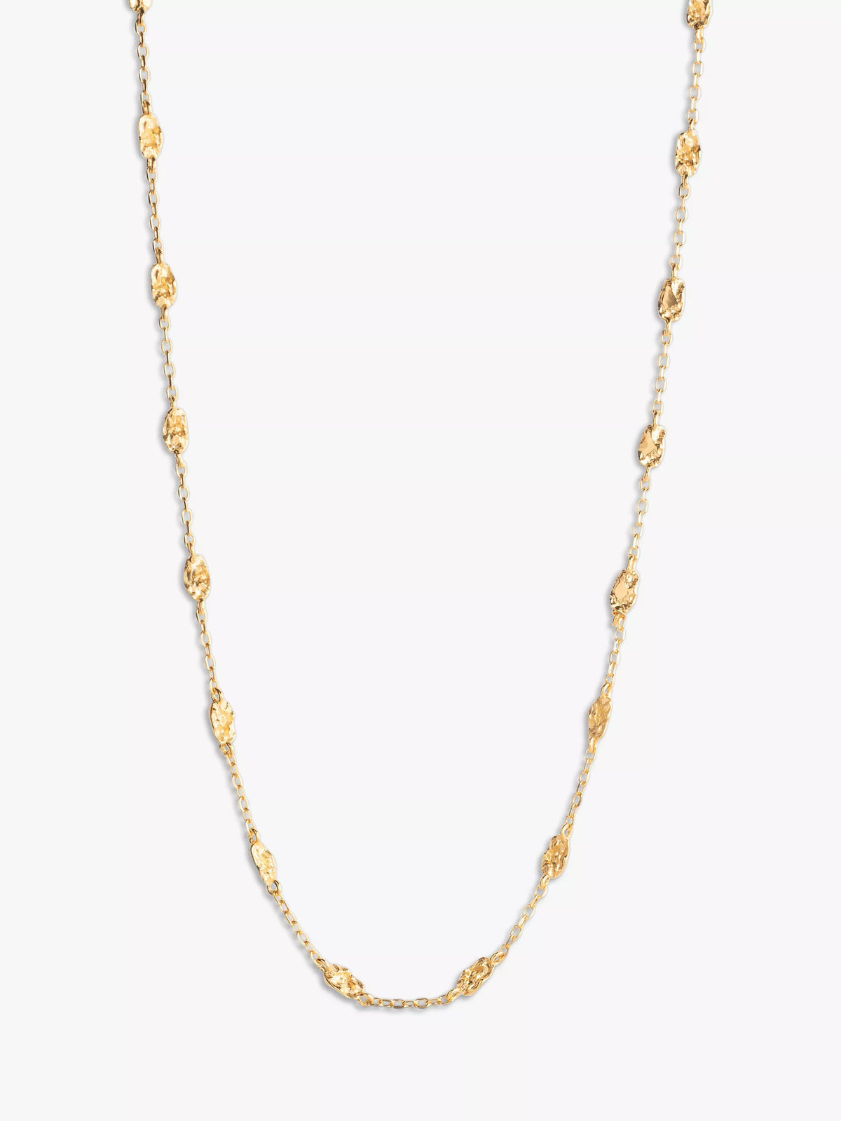 ENAMEL Copenhagen Kia gold plated charm necklace, UK version