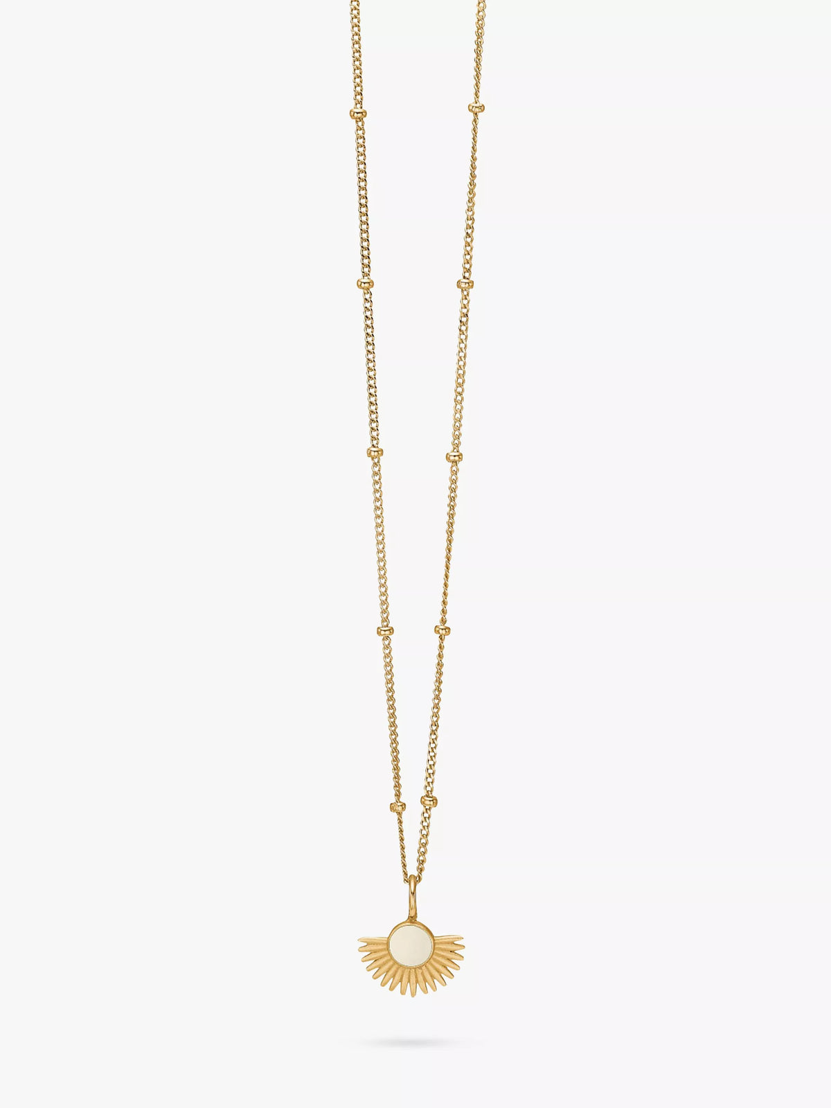 ENAMEL Copenhagen Soleil Necklace, White