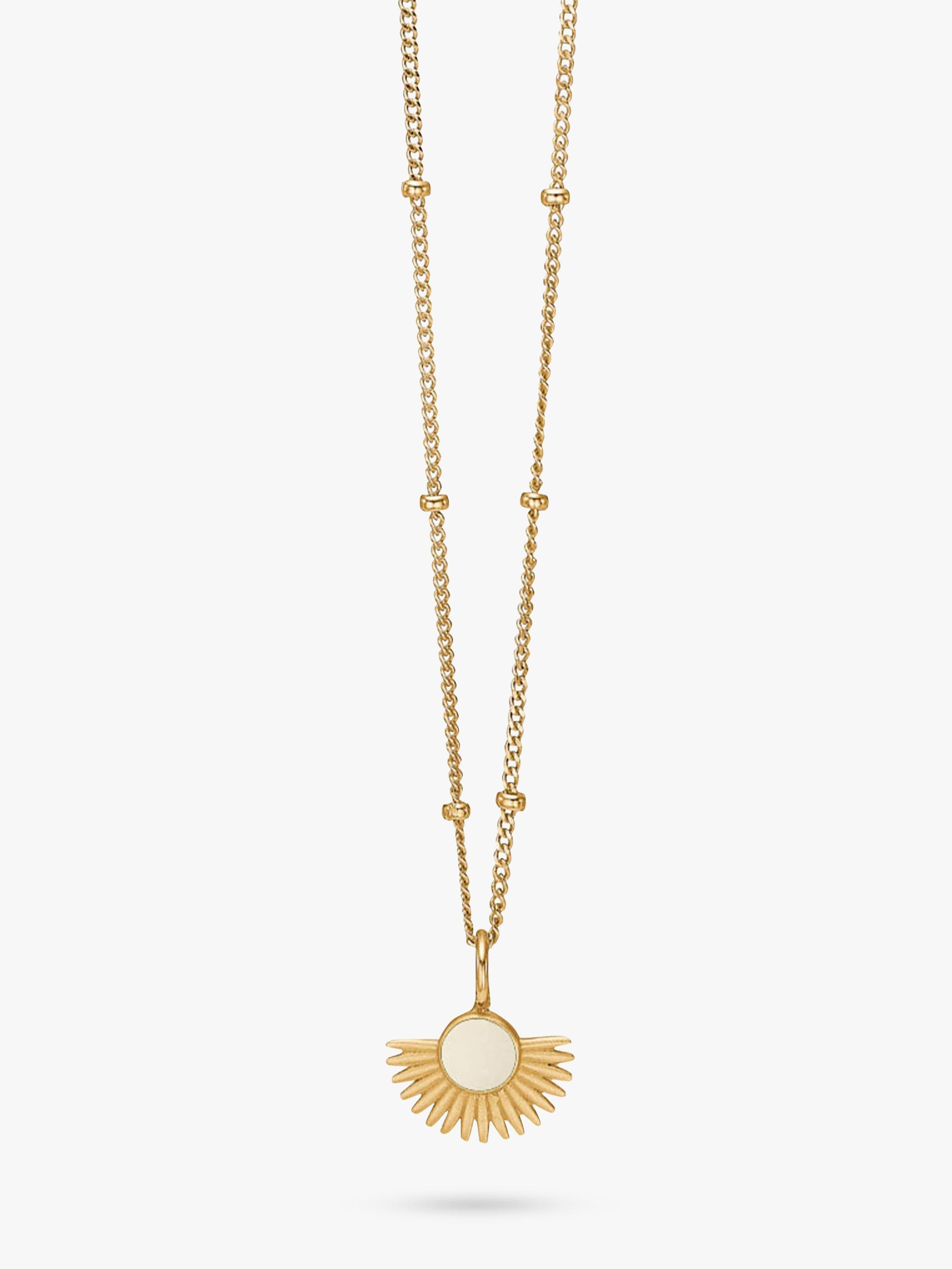 ENAMEL Copenhagen Soleil necklace 45 cm length, UK version