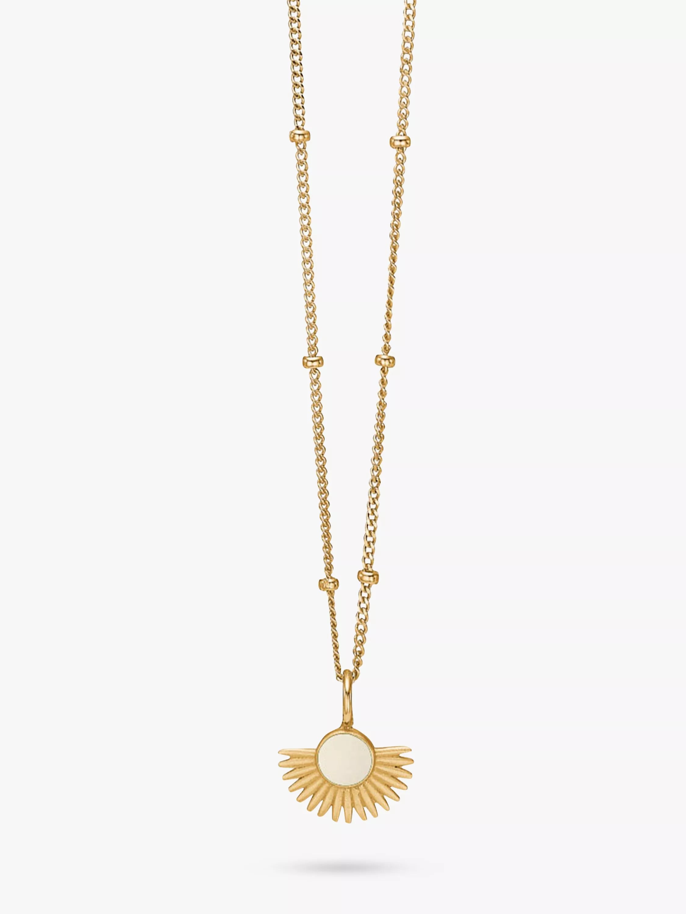 ENAMEL Copenhagen Soleil necklace 45 cm length, UK version