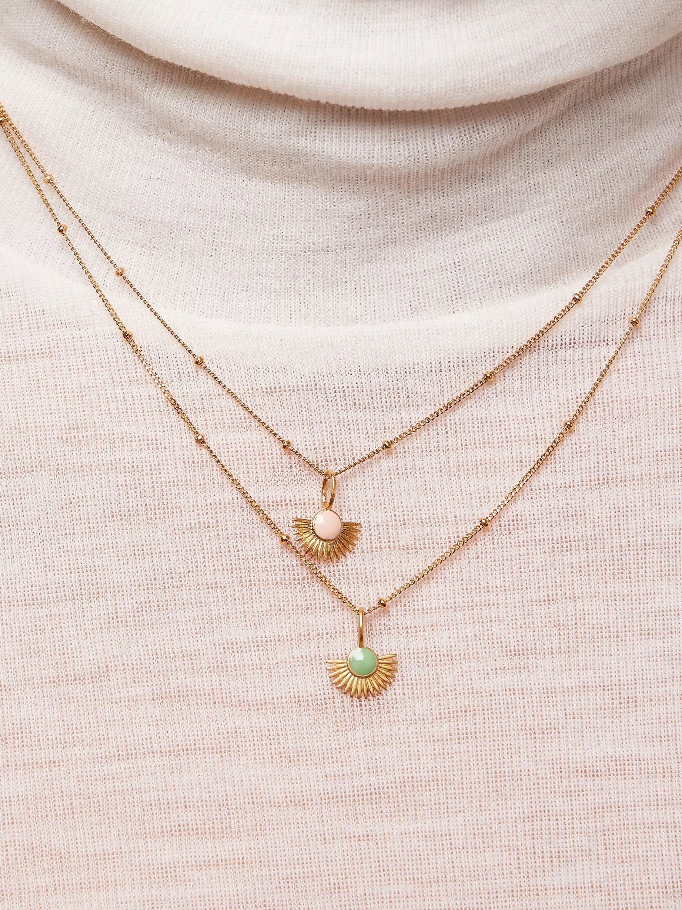 ENAMEL Copenhagen Soleil necklace 45 cm length, UK version