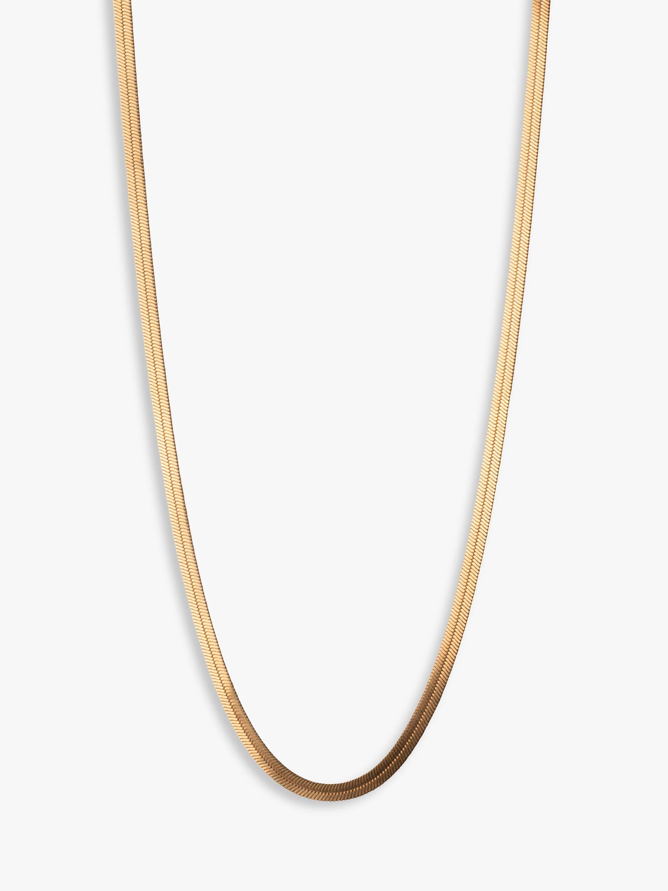 ENAMEL Copenhagen gold chain necklace 42cm (British brand)