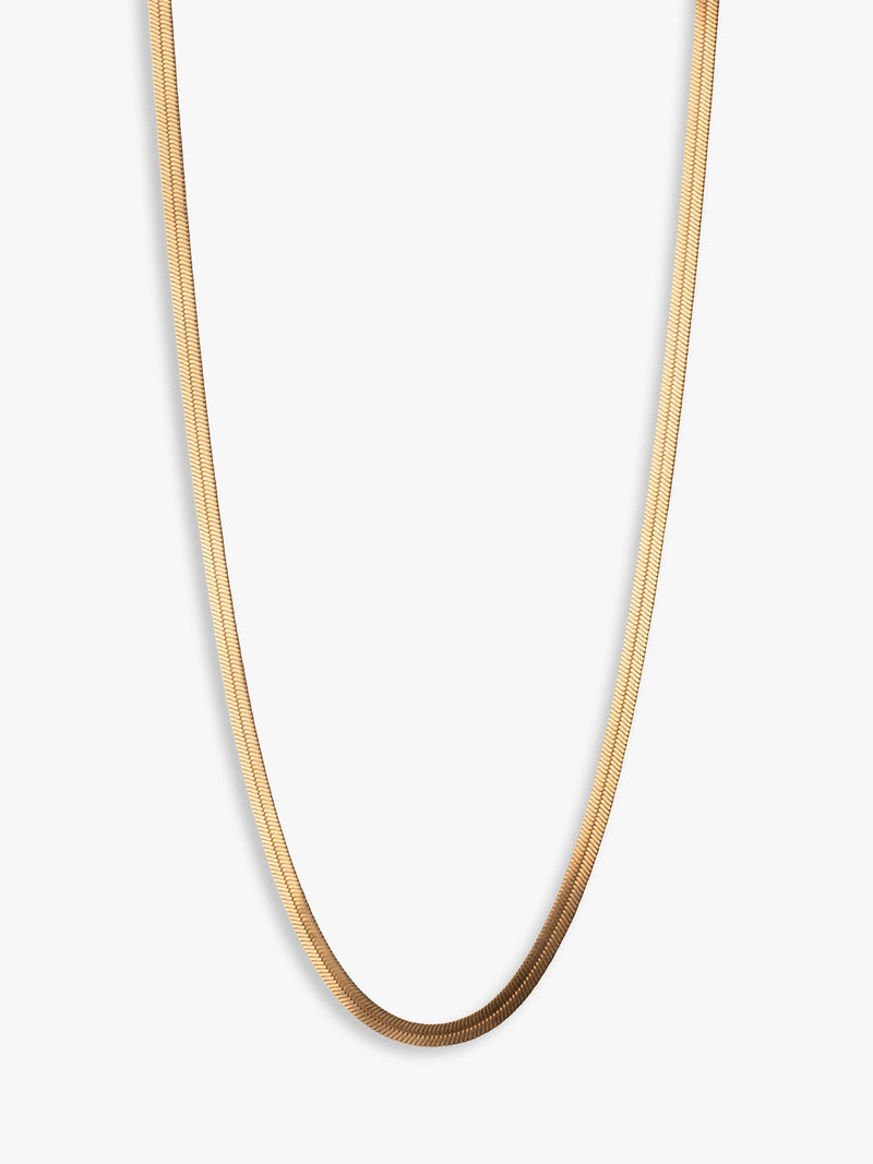ENAMEL Copenhagen gold chain necklace 42cm (British brand)