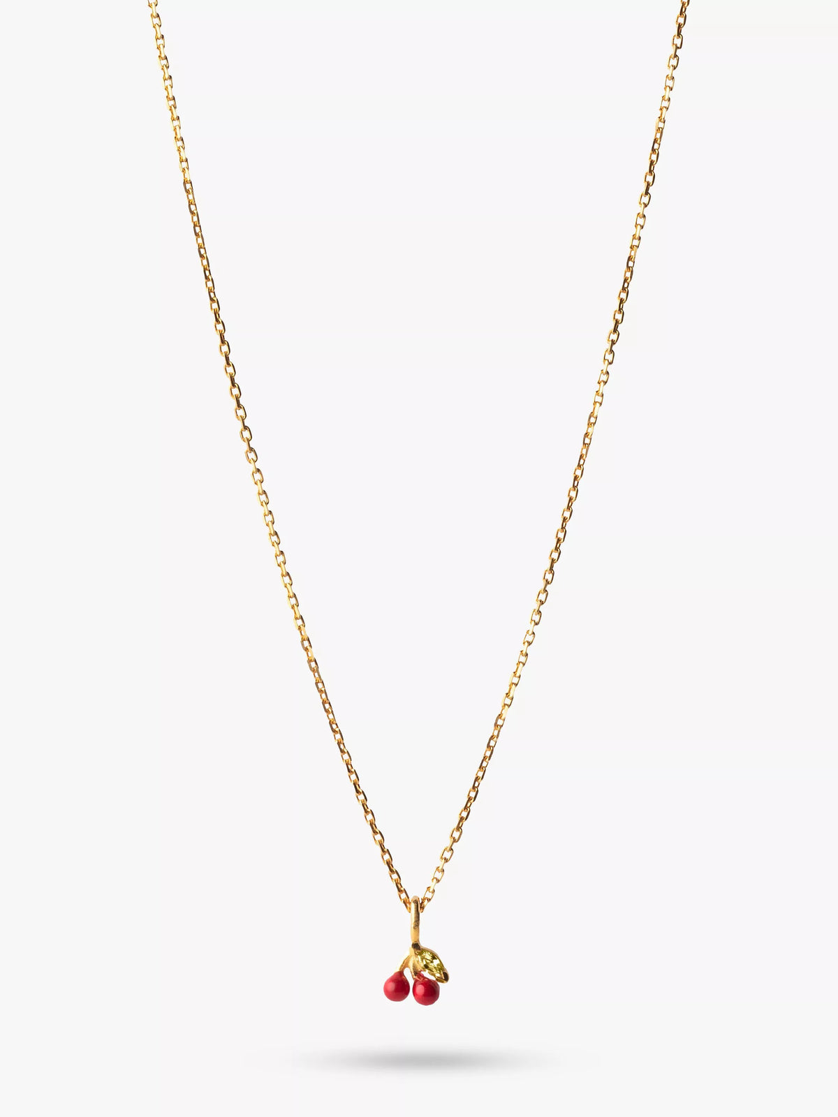 ENAMEL Copenhagen cherry pendant necklace 42-45cm, UK version