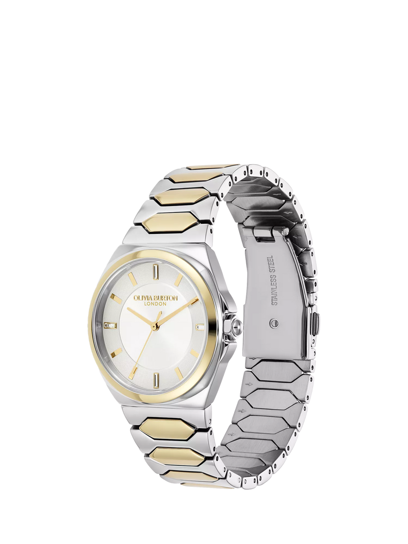 Olivia Burton women's lustre bracelet watch 34mm, imported from the UK