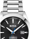 BOSSS Men's Strike Date Bracelet Strap Watch