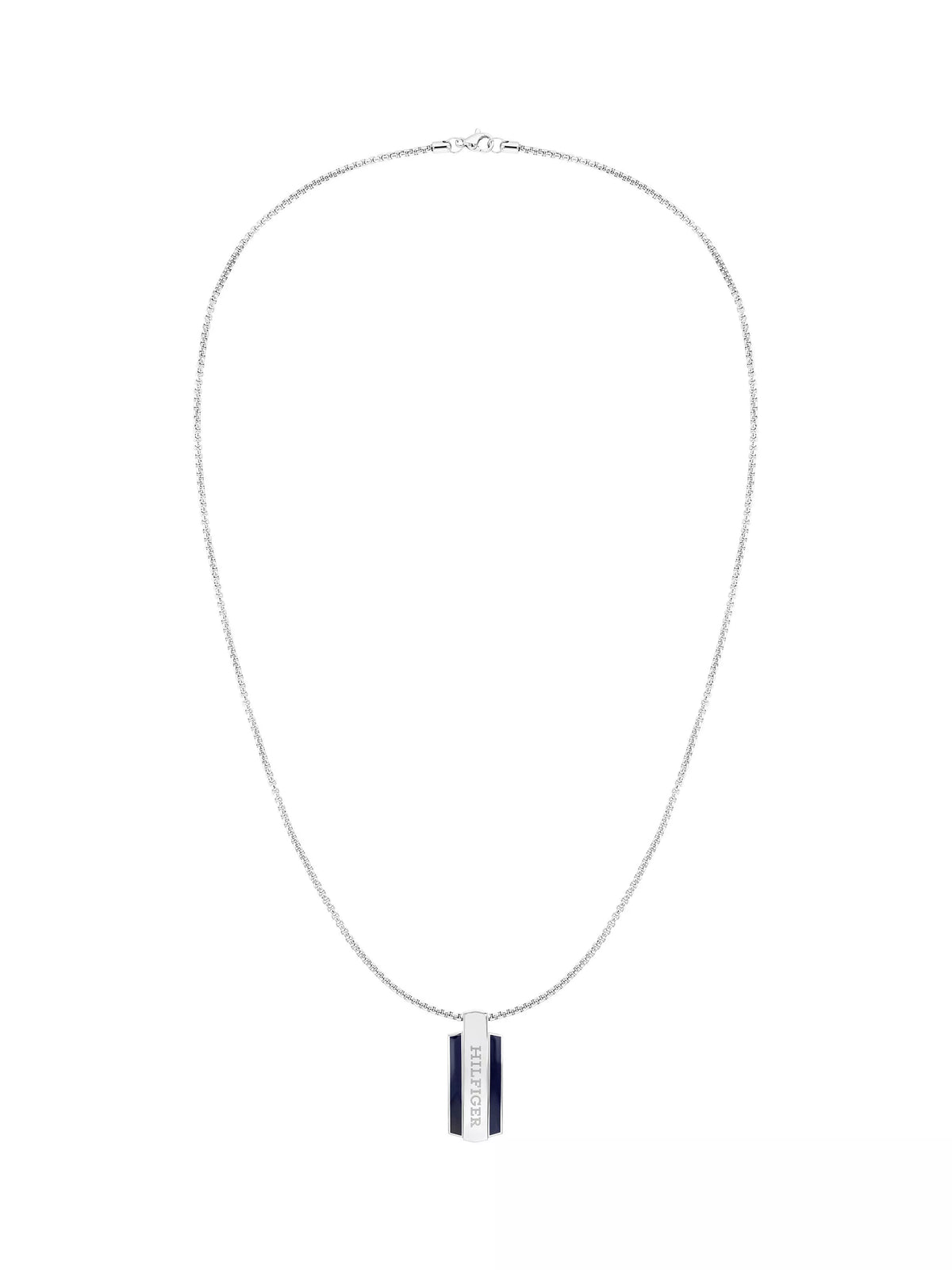 Tommy Hilfiger men's pendant necklace silver (British brand)
