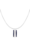 Tommy Hilfiger men's pendant necklace silver (British brand)