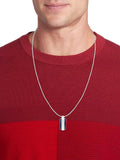 Tommy Hilfiger men's pendant necklace silver (British brand)