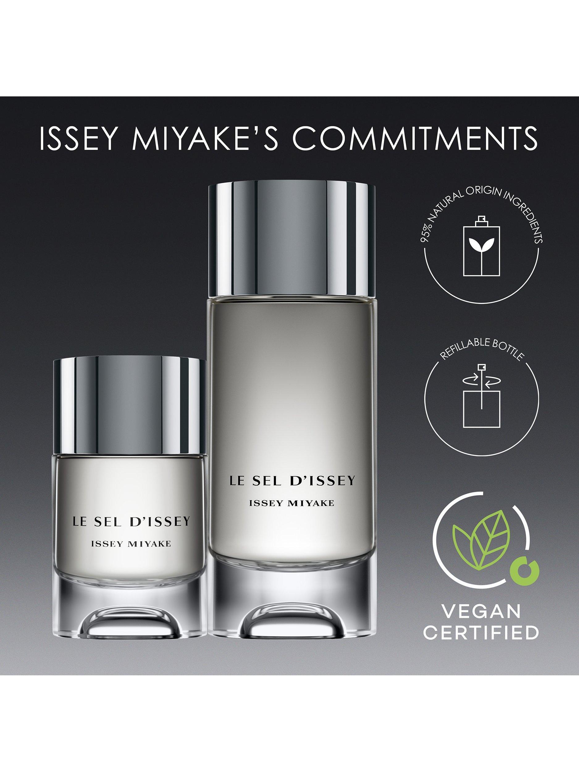 Issey Miyake salt-infused woody marine eau de toilette for men, UK version
