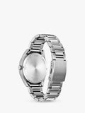 Citizen Eco-Drive octagonal watch blue dial silver bracelet - British product