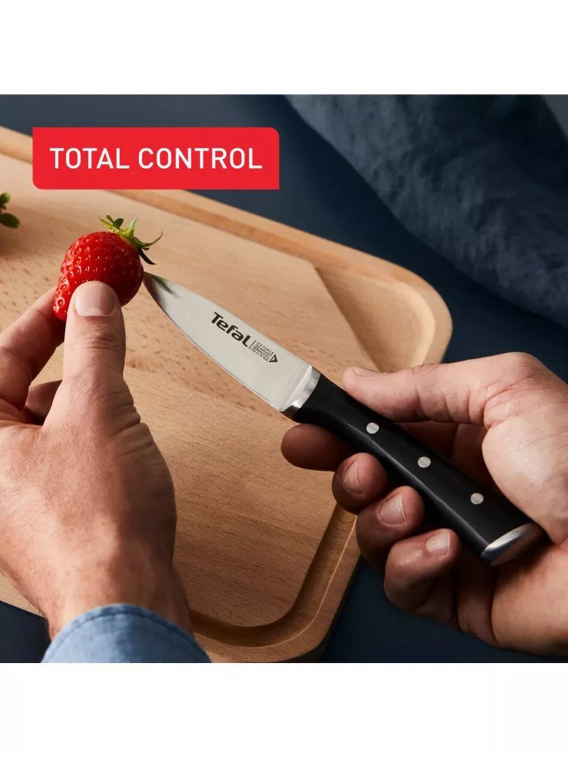 Tefal Ice Force stainless steel paring knife 9cm, UK version