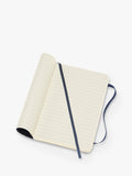 Moleskine blue hardback pocket notebook, UK version