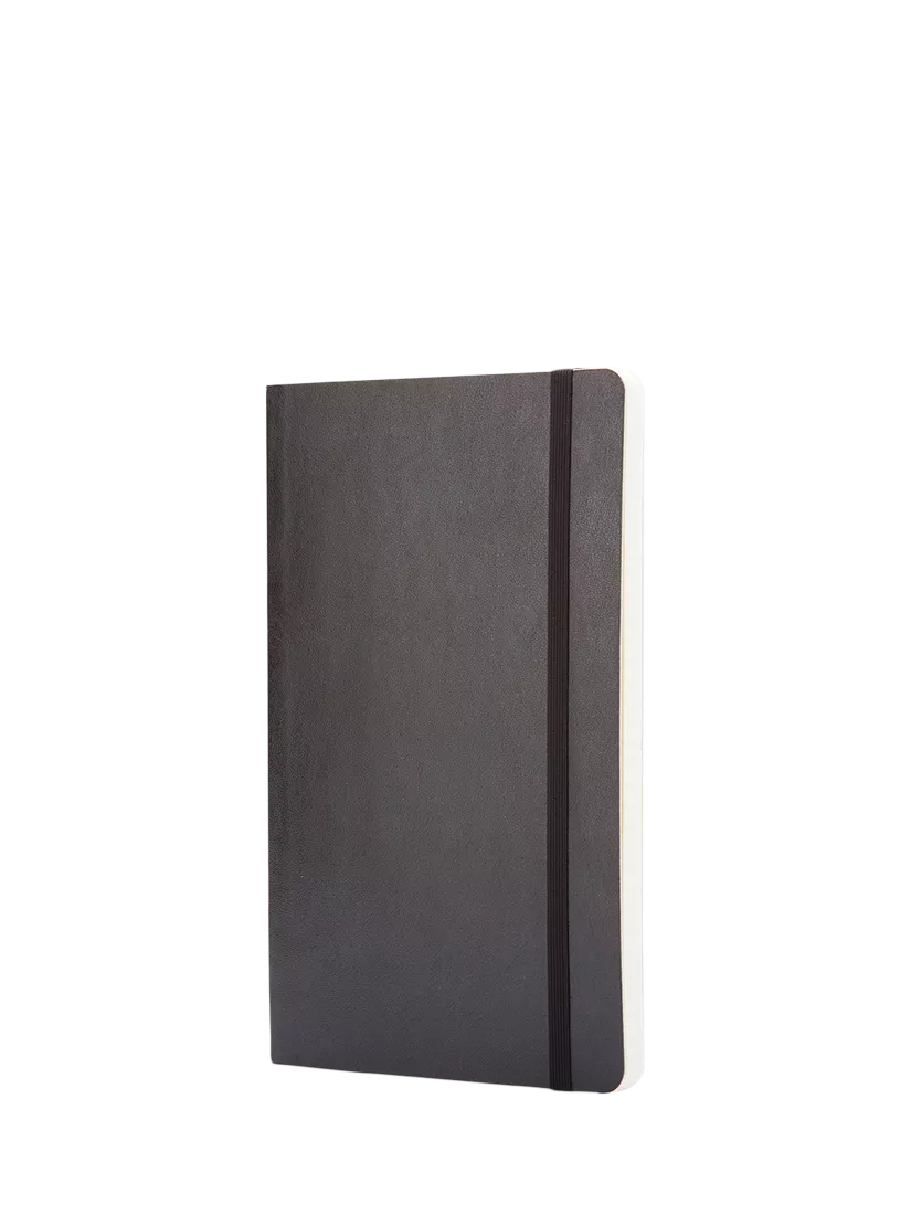 Moleskine pocket soft cover notebook black, imported from the UK