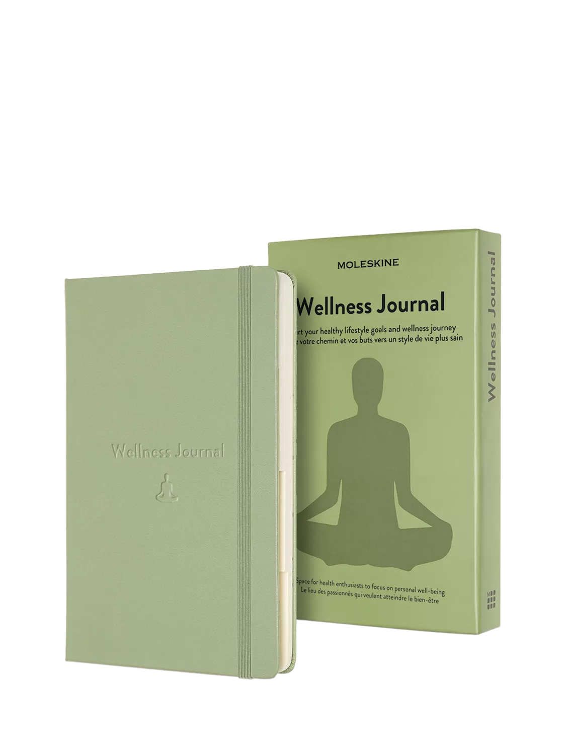 Moleskine Wellness Journal multi hardback A5 (British brand)
