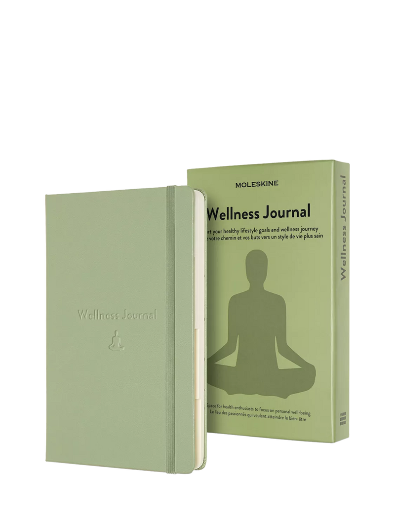 Moleskine Wellness Journal multi hardback A5 (British brand)
