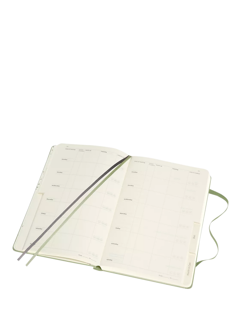 Moleskine Wellness Journal multi hardback A5 (British brand)