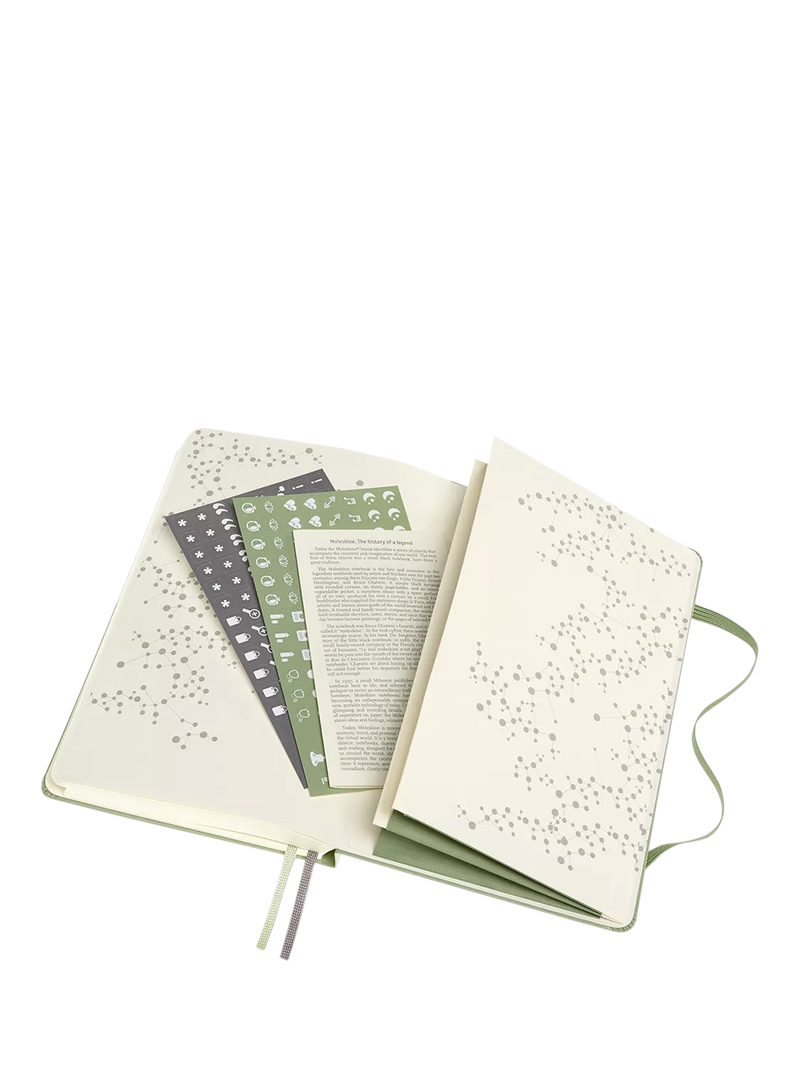 Moleskine Wellness Journal multi hardback A5 (British brand)