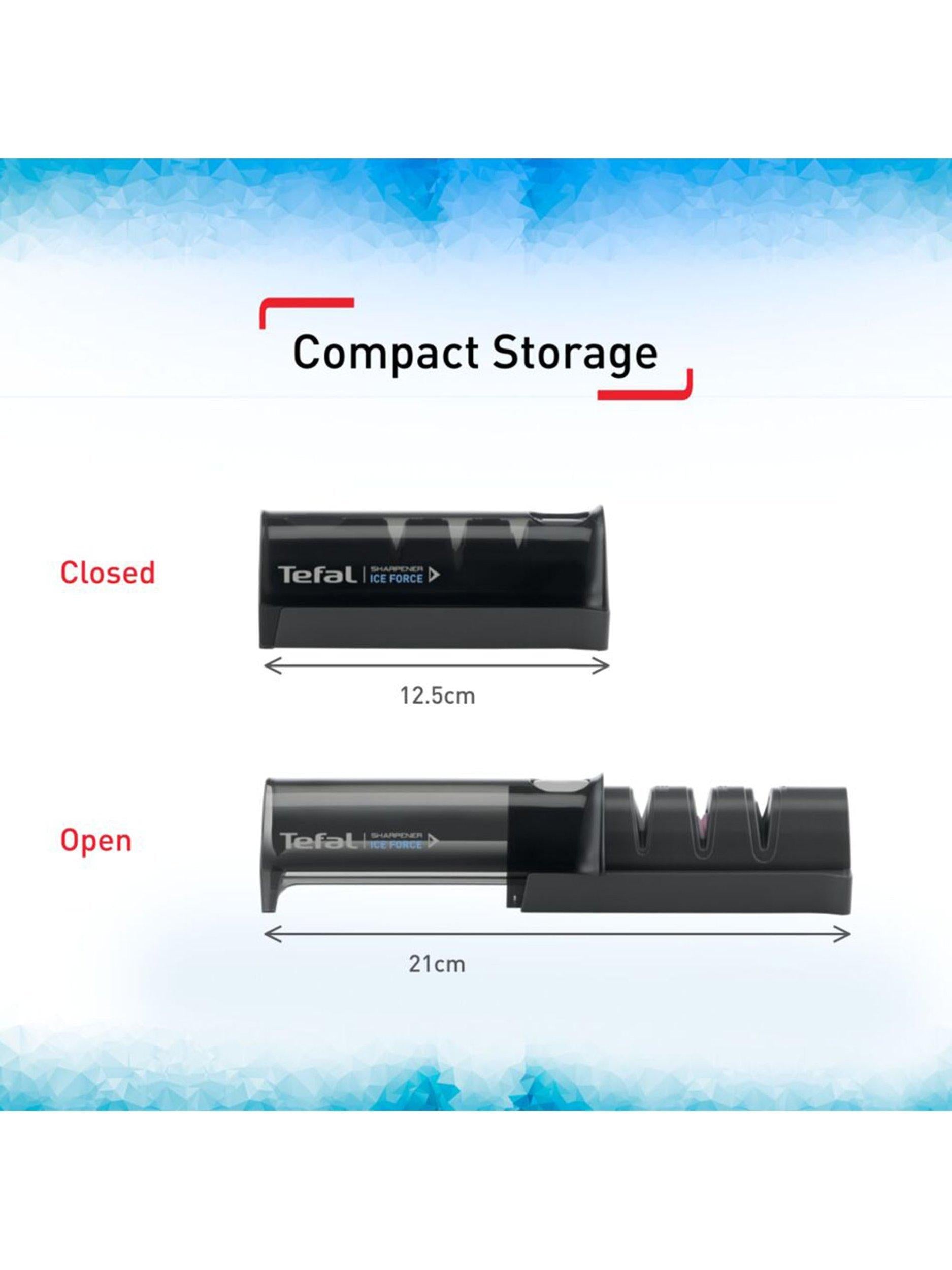 Tefal Ice Force retractable knife sharpener (British brand)