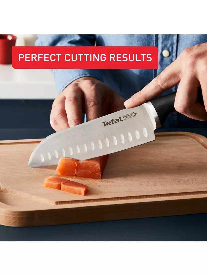 Tefal Ice Force knife block set 5 piece - British product