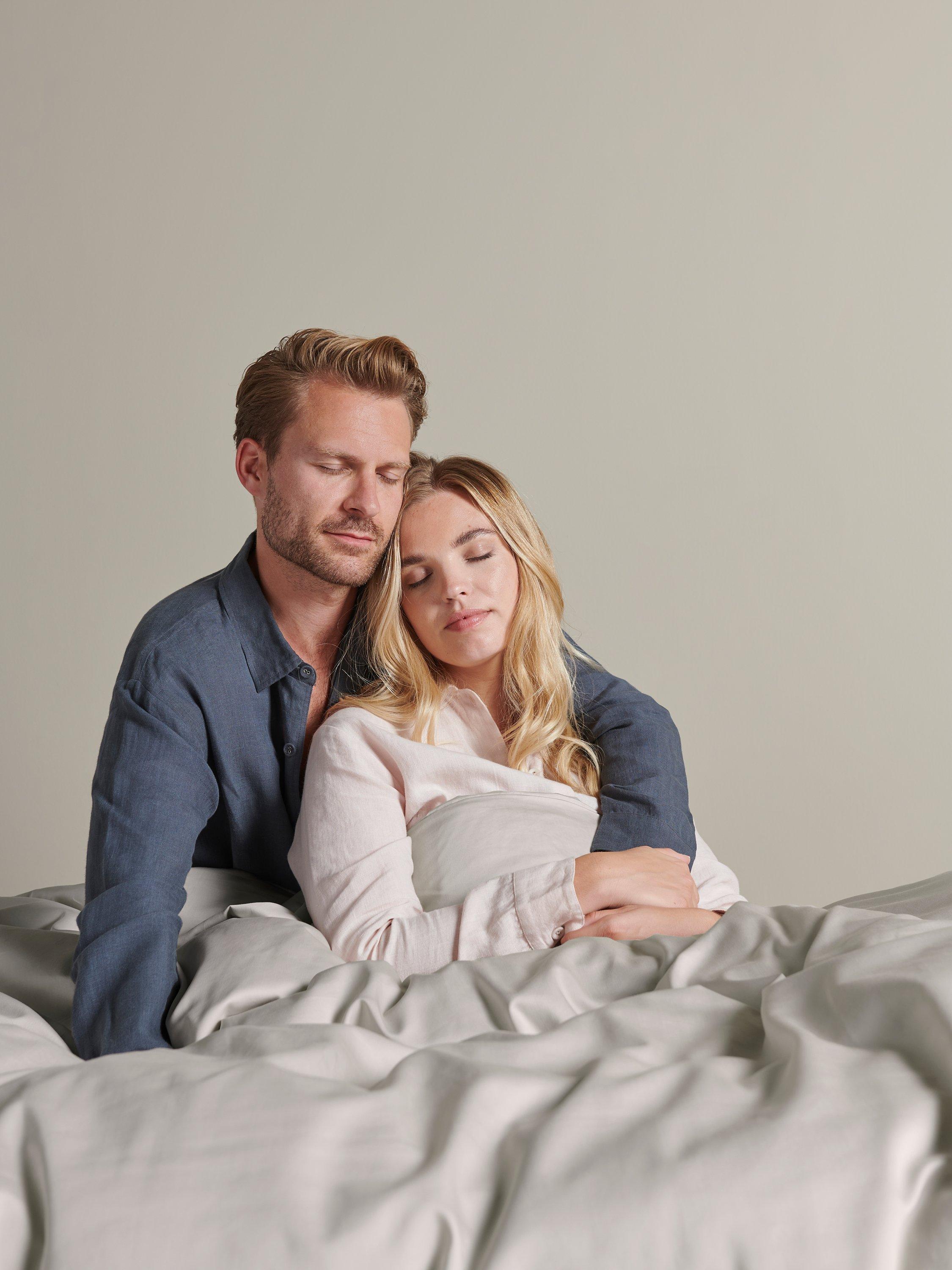 Bedfolk Luxe Cotton Deep Fitted Sheet Double - British product