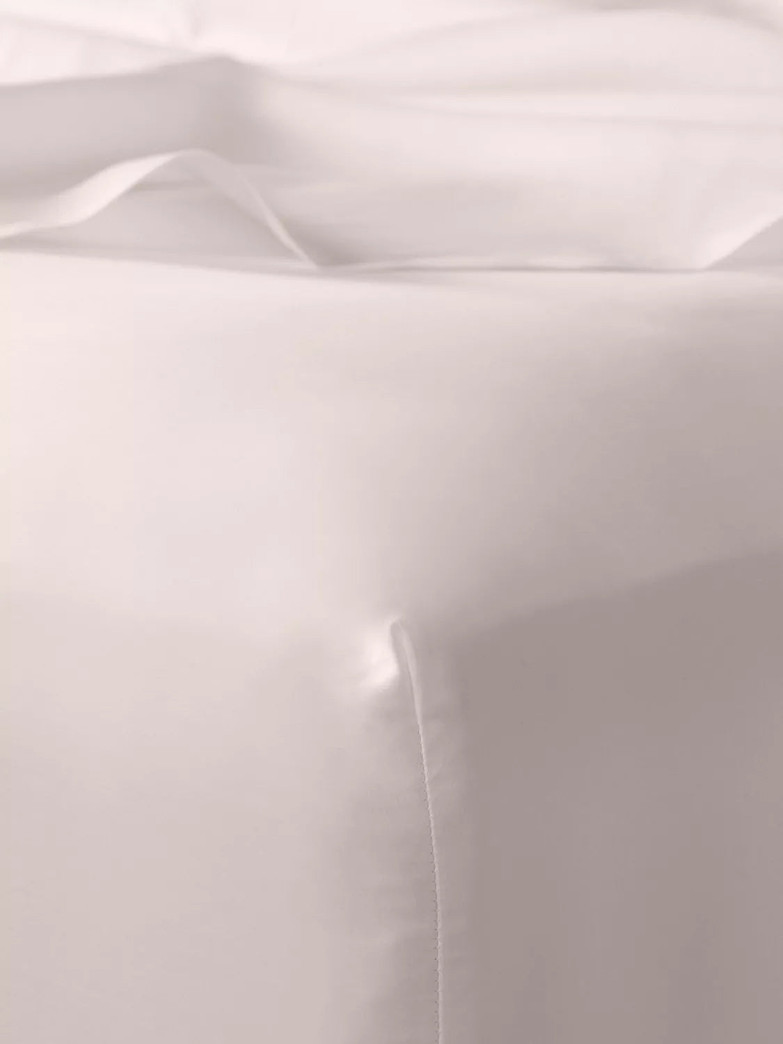 Bedfolk Luxe Cotton Deep Fitted Sheets - Rose Super King