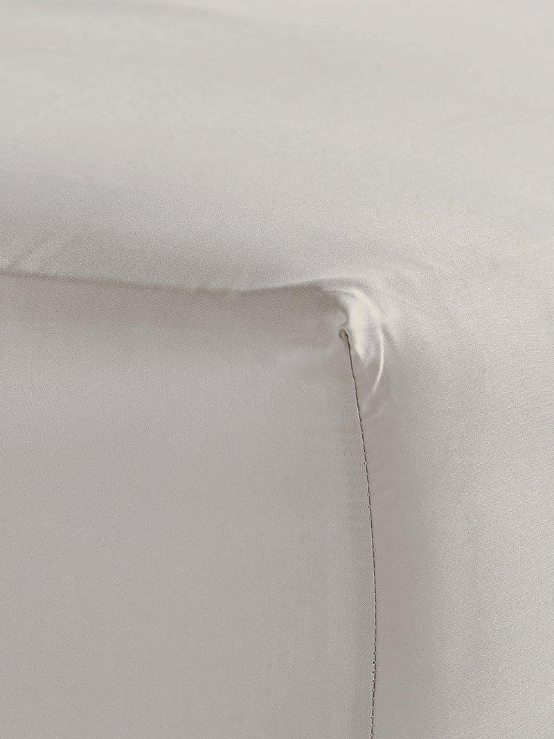 Bedfolk Luxe Cotton Fitted Sheet Standard Double - British product