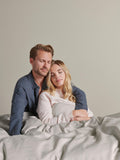 Bedfolk Luxe Cotton Flat Sheet Double - British product