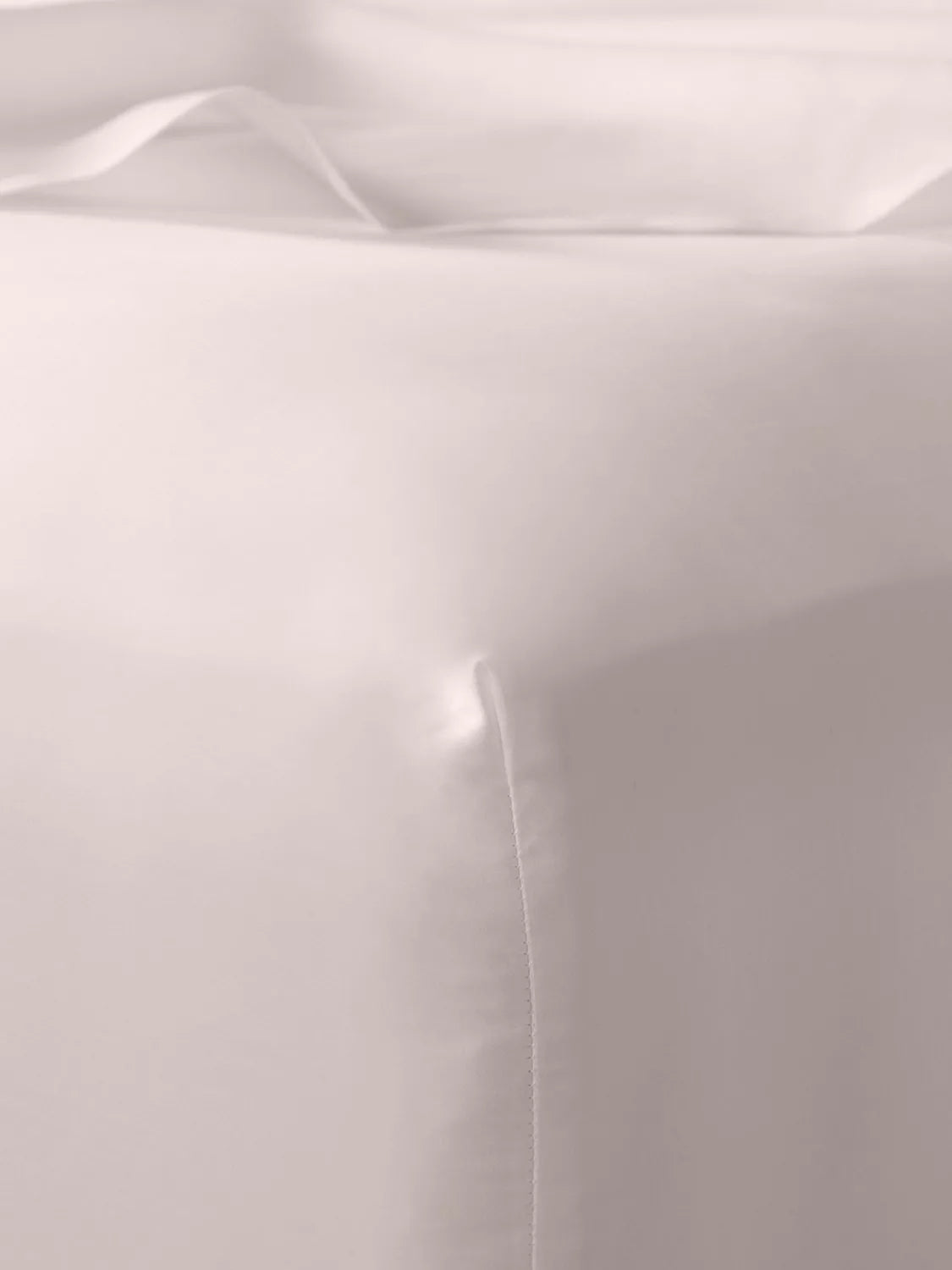 Bedfolk Luxe Cotton Flat Sheets - Snow Super King