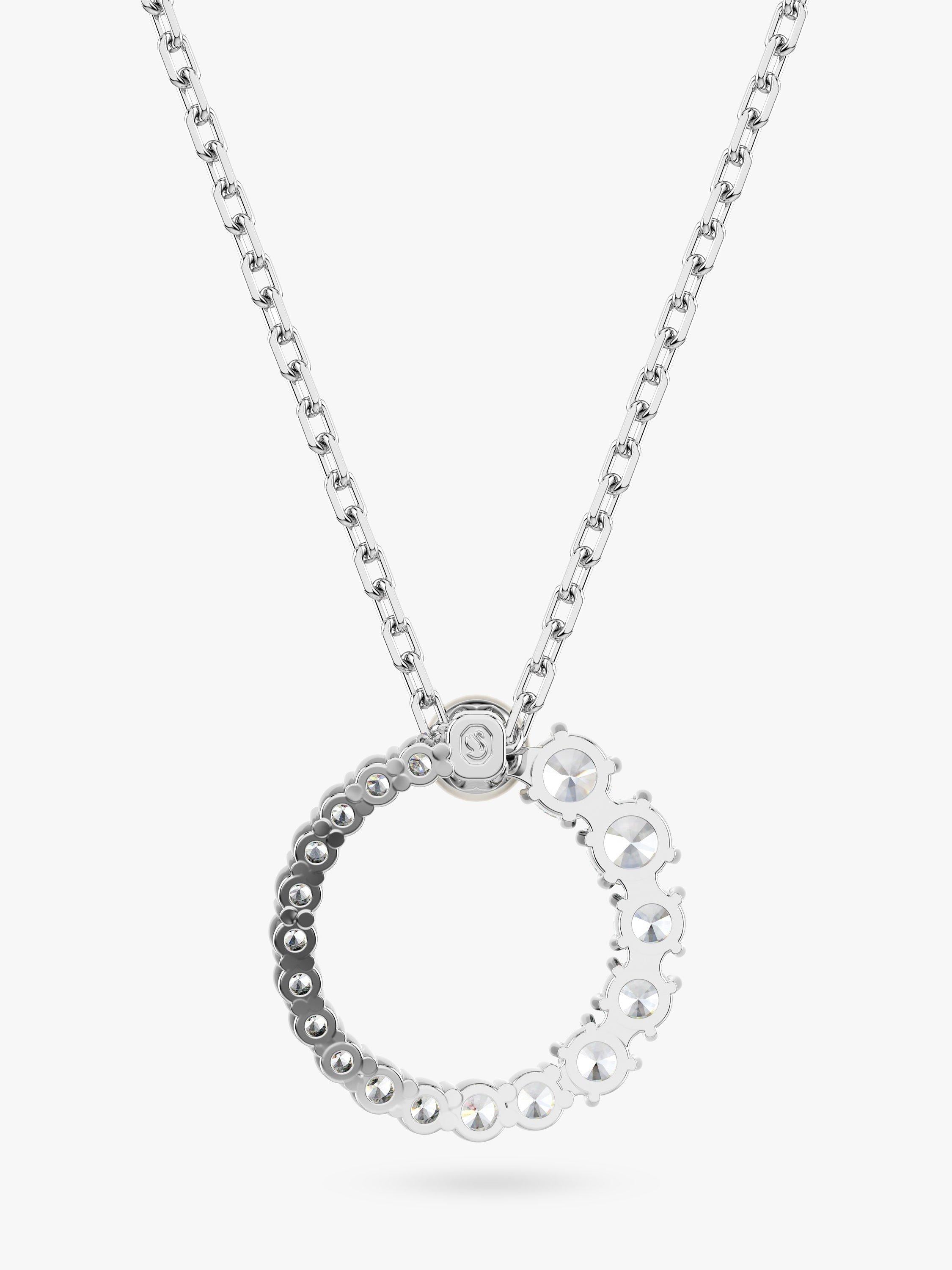 Swarovski Matrix pendant necklace white, imported from the UK