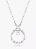 Swarovski silver crystal pendant necklace with Zirconia, imported from the UK